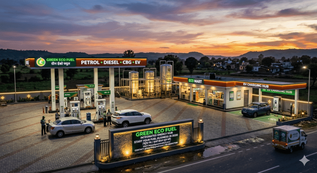 bio fuel station by green eco fuel